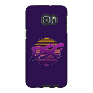 DSC 80s Logo Midnight Blue Tough Phone Case - Samsung Galaxy S6 Edge Plus