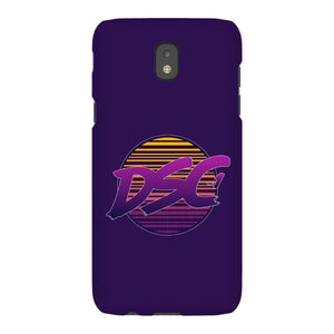 DSC 80s Logo Midnight Blue Tough Phone Case - Samsung Galaxy J5