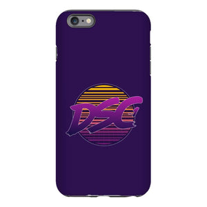 DSC 80s Logo Midnight Blue Tough Phone Case - iPhone 6 Plus