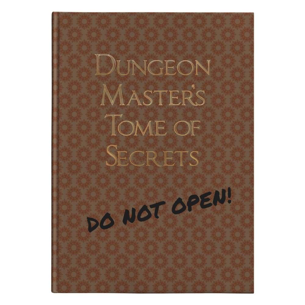 Dungeon Master DM Dungeon Masters Tome of Secrets Journal - Small (5.75 x 8) - Journals