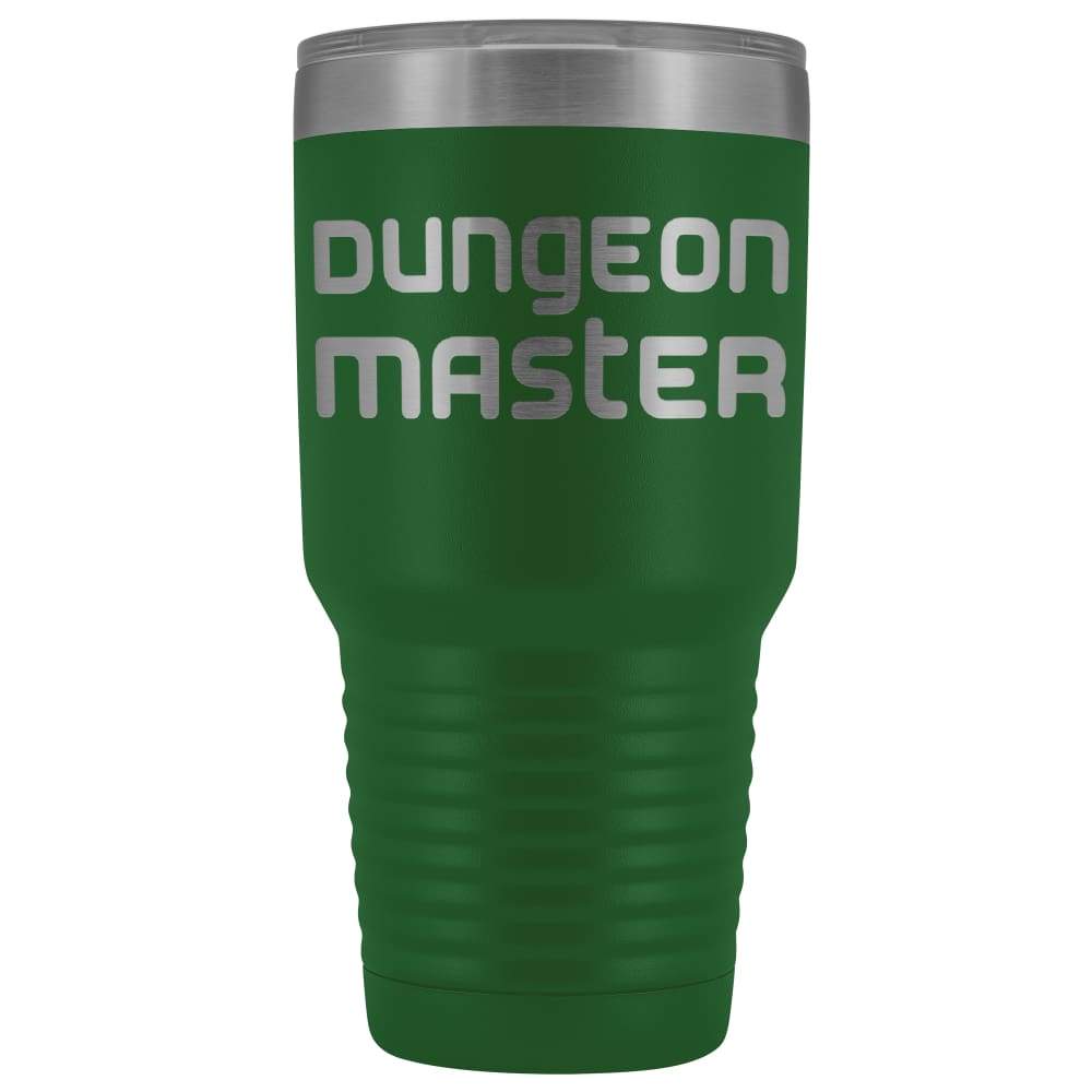 Dungeon Master DM Modern 30oz Vacuum Tumbler - Green - Tumblers