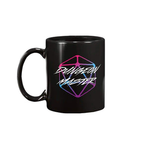 Dungeon Master DM Retroverse 11oz Coffee Mug - Black / 11OZ - Mugs