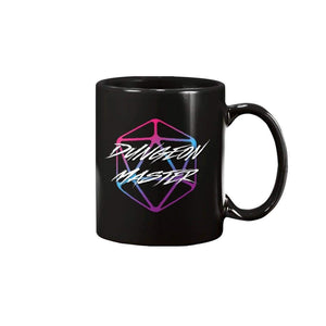 Dungeon Master DM Retroverse 15oz Coffee Mug - Black / 15OZ - Mugs