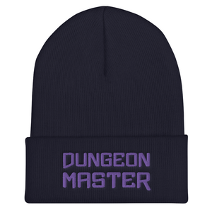 Dungeon Master DM Xtreme Cuffed Beanie / Tuque - Navy
