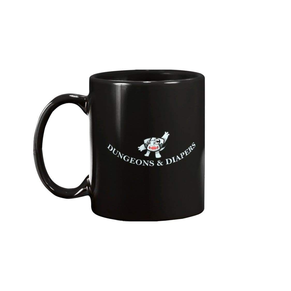 Dungeons & Diapers 11oz Coffee Mug - Black / 11OZ - Mugs