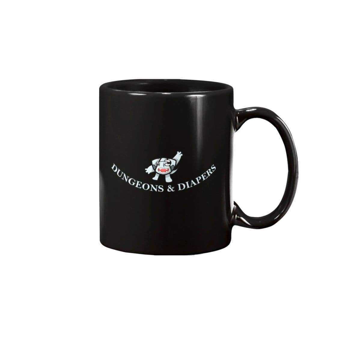 Dungeons & Diapers 11oz Coffee Mug - Black / 11OZ - Mugs