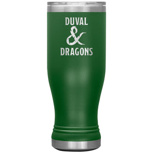 Duval & Dragons Logo 20oz BOHO Tumbler - Green - Tumblers