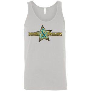 Duval & Dragons Superstar Logo Unisex Premium Tank - Silver / S