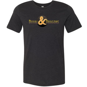 Duval & Dragons TS Unisex Premium Tee - Black Heather / XS