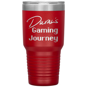 Duval’s Gaming Journey 32oz Vacuum Tumbler - Red - Tumblers