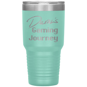 Duval’s Gaming Journey 32oz Vacuum Tumbler - Teal - Tumblers