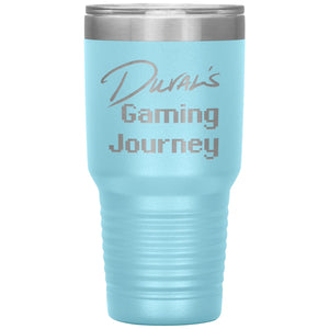 Duval’s Gaming Journey 32oz Vacuum Tumbler - Light Blue - Tumblers