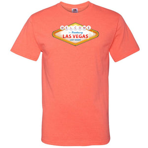 Fantasy Las Vegas Sign Unisex Classic Tee - Retro Heather Coral / S