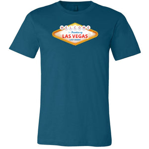 Fantasy Las Vegas Sign Unisex Premium Tee - Deep Teal / XS