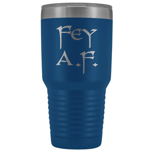 Fey A.F. 30oz Vacuum Tumbler - Blue - Tumblers