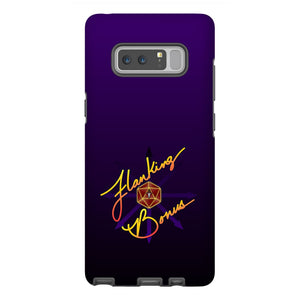 Flanking Bonus Logo Phonecase - Tough * iPhone * Samsung * LG * Google - Samsung Galaxy Note 8 - Flanking Bonus