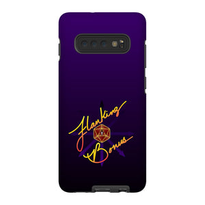 Flanking Bonus Logo Phonecase - Tough * iPhone * Samsung * LG * Google - Samsung Galaxy S10 Plus - Flanking Bonus