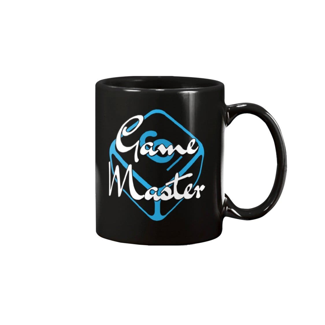 Game Master GM Six Sided 11oz Coffee Mug - Black / 11OZ - SoMattyGameZ