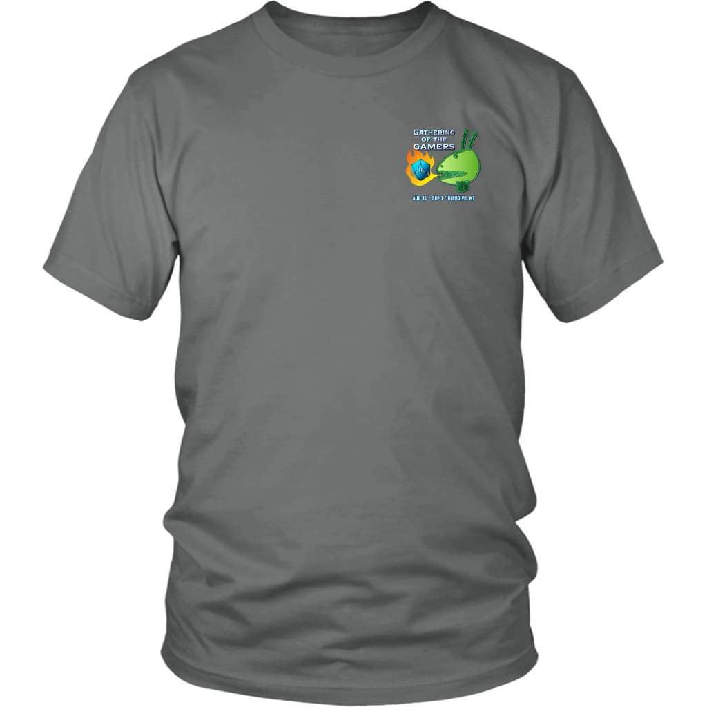 Gathering of the Gamers 2019 Event Shirt Unisex Tee - District Unisex Shirt / Grey / S - T-shirt