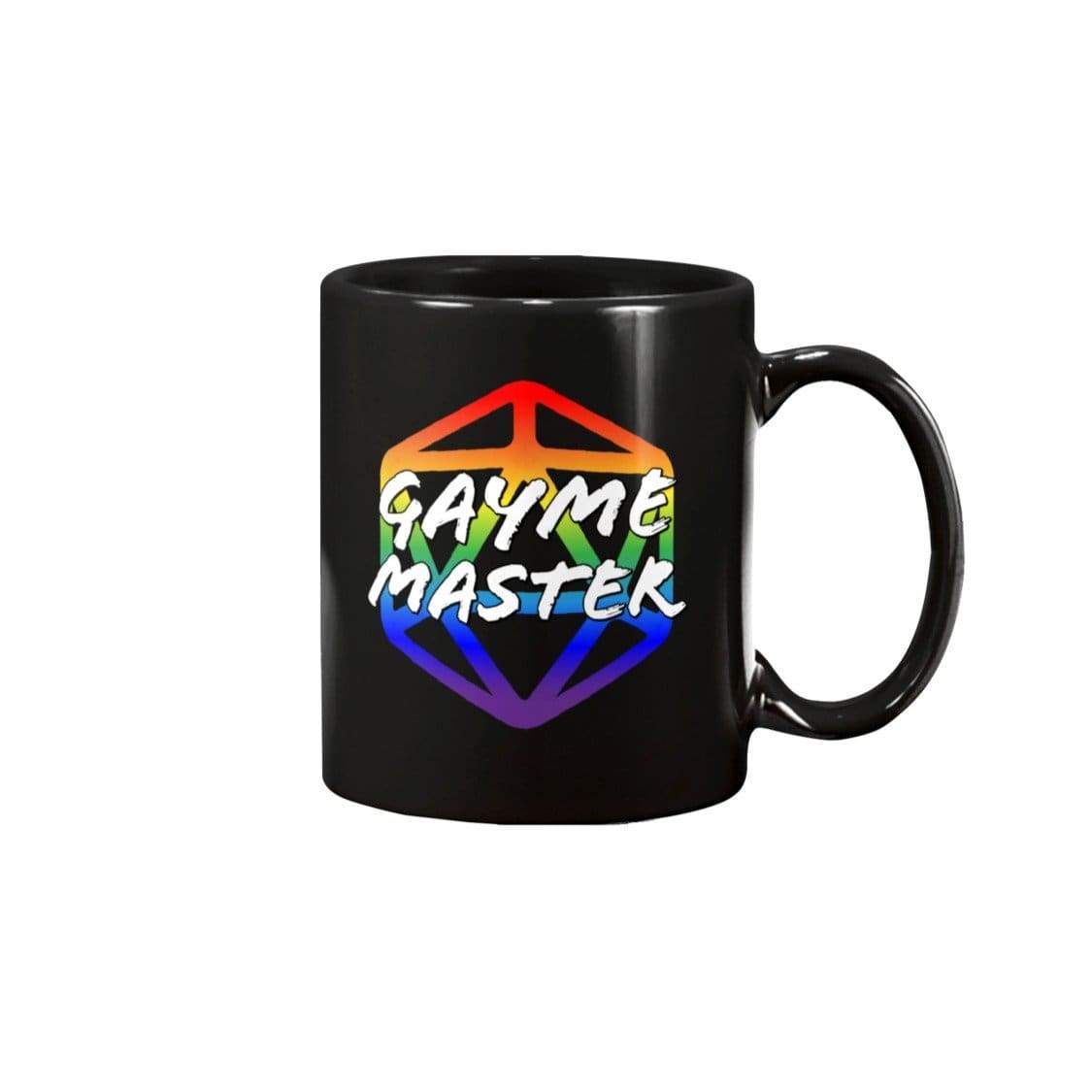 Gayme Master GM Sass 15oz Coffee Mug - Black / 15OZ - Mugs