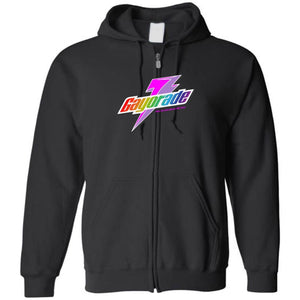 Gayorade Unisex Zip Hoodie - Black / S