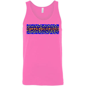 Geeksplosion Unisex Premium Tank - Neon Pink / S