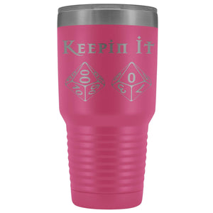Keepin It 100 D100 30oz Vacuum Tumbler - Pink - Tumblers