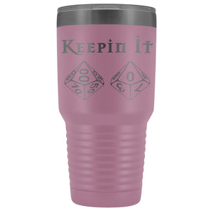Keepin It 100 D100 30oz Vacuum Tumbler - Light Purple - Tumblers