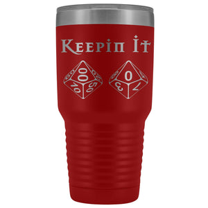 Keepin It 100 D100 30oz Vacuum Tumbler - Red - Tumblers