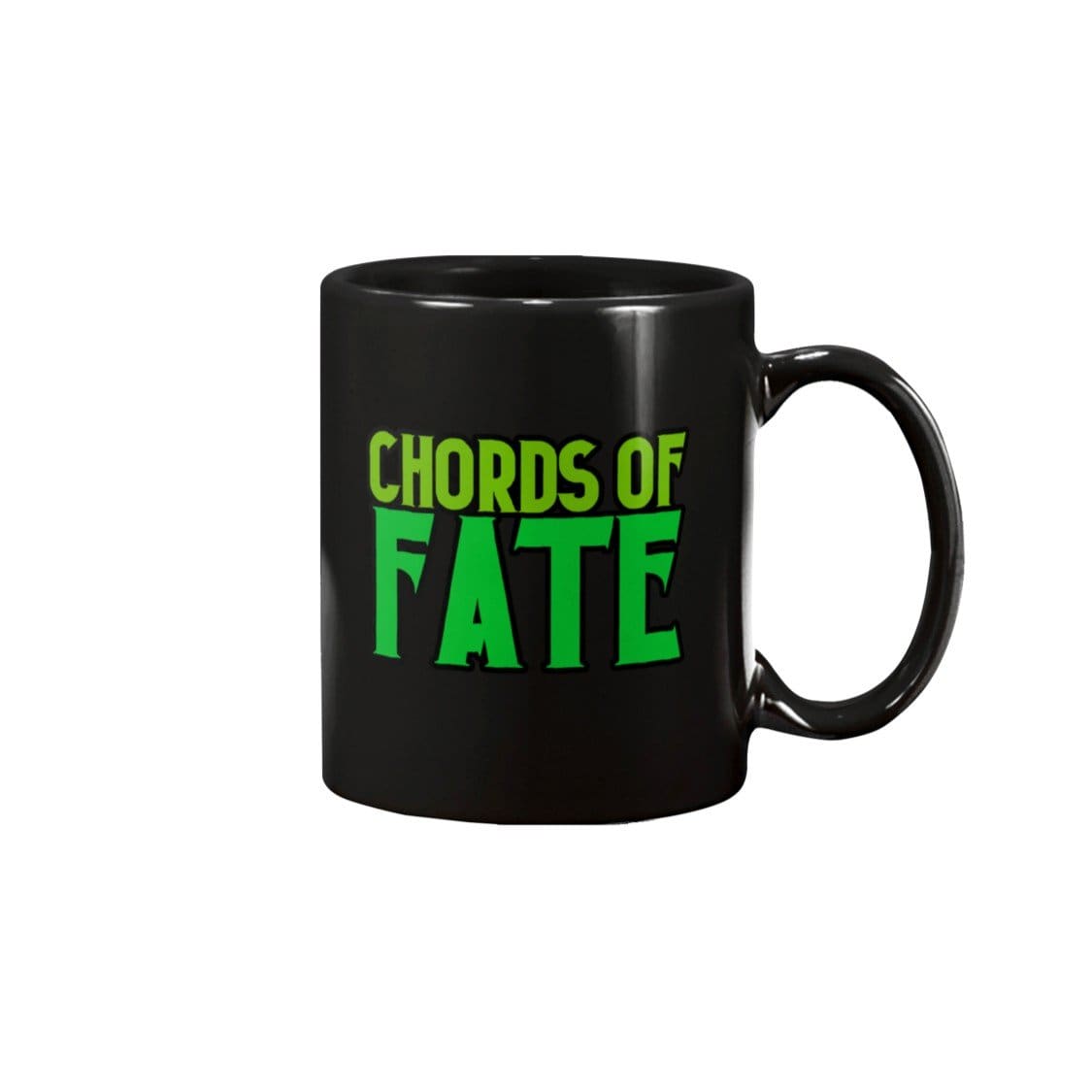 Mage Productions Chords of Fate Logo 11oz Coffee Mug - Black / 11OZ - Mage Productions