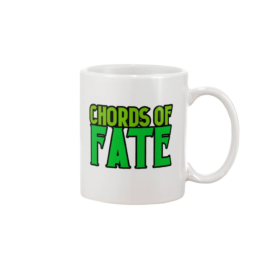 Mage Productions Chords of Fate Logo 15oz Coffee Mug - White / 15OZ - Mage Productions