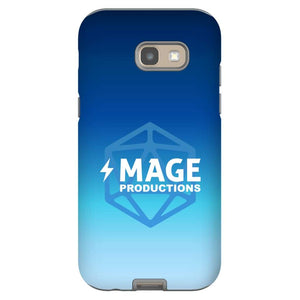 Mage Productions D20 Dice Logo Blue Fade Tough Phone Case - Samsung Galaxy A5 2017