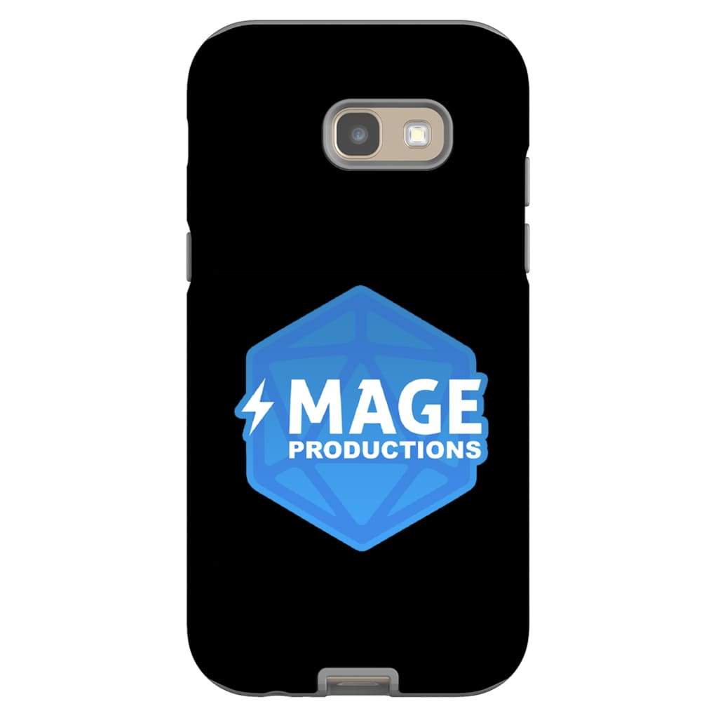 Mage Productions D20 Dice Logo Glossy Black Tough Phone Case - Samsung Galaxy A5 2017