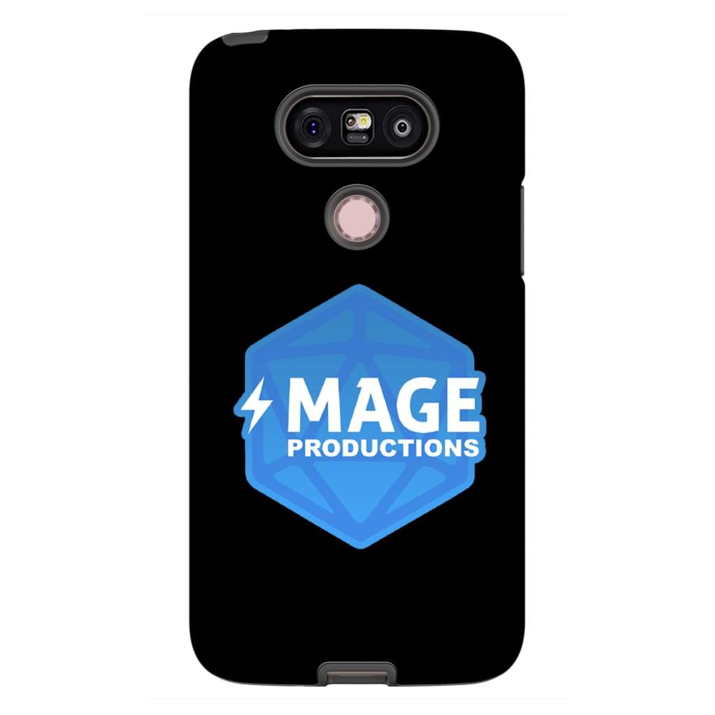 Mage Productions D20 Dice Logo Glossy Black Tough Phone Case - Lg G5