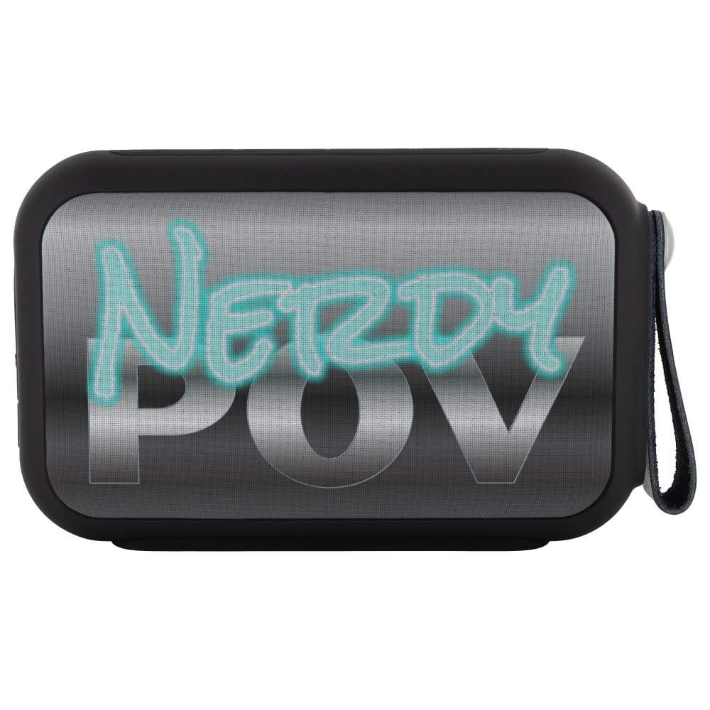 NerdyPOV Neon Nerd Bluetooth Speaker - Bluetooth Speaker - Headphones