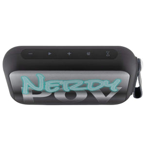NerdyPOV Neon Nerd Bluetooth Speaker - Headphones
