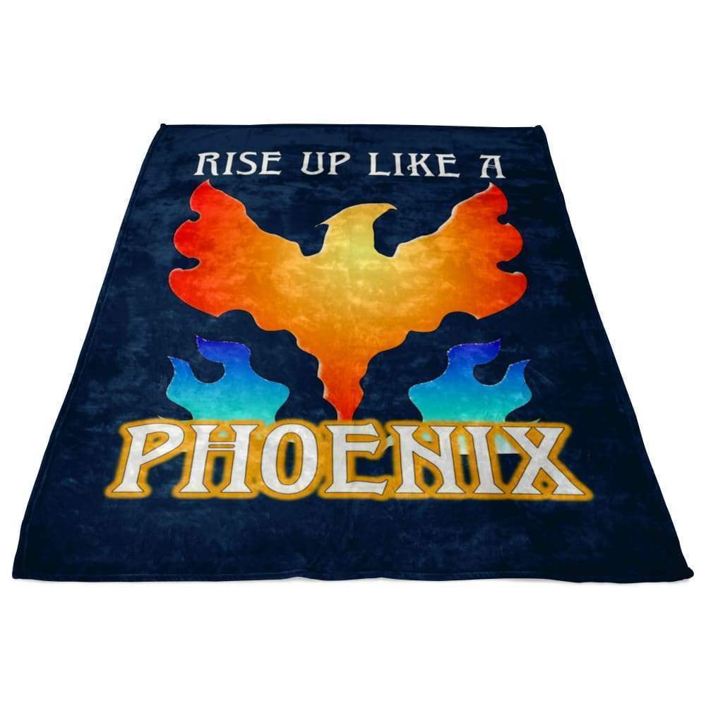 Phoenix Rise Fleece Blanket - Blankets