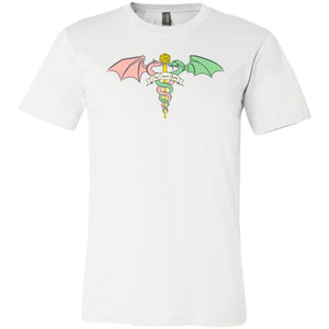 Play Cancer Away Unisex Premium Tee - White / XS