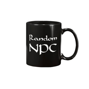 Random NPC V1 15oz Coffee Mug - Black / 15OZ - SoMattyGameZ