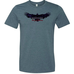 Ravenloft: King of Ravens Unisex Premium Tee - Heather Slate / XS
