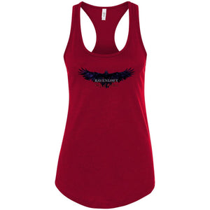 Ravenloft: King of Ravens Womens Premium Racerback Tank - Scarlet / S