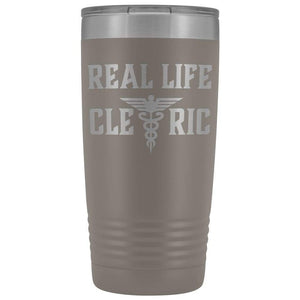 Real Life Cleric 20oz Vacuum Tumbler - Pewter - Tumblers