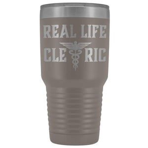 Real Life Cleric 30oz Vacuum Tumbler - Pewter - Tumblers