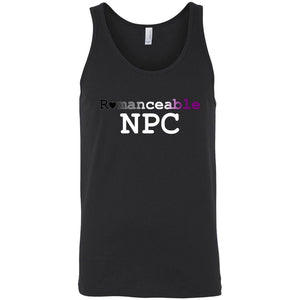 Romanceable NPC Ace TS Unisex Premium Tank - Black / S