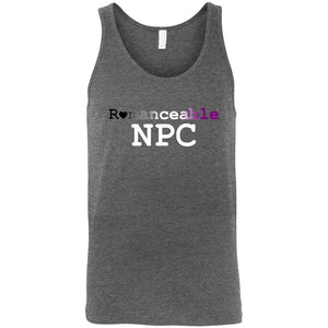 Romanceable NPC Ace TS Unisex Premium Tank - Deep Heather / S