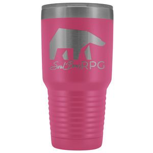 SoulBearRPG Signature Bear Logo 30oz Vacuum Tumbler - Pink - Tumblers