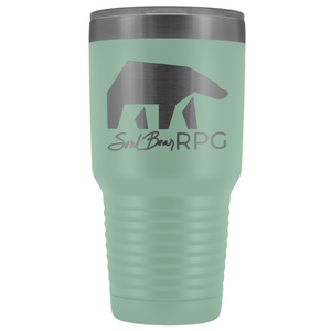 SoulBearRPG Signature Bear Logo 30oz Vacuum Tumbler - Teal - Tumblers