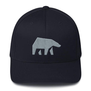SBRPG SoulBearRPG Bear Logo Structured Twill Cap - Dark Navy / S/M