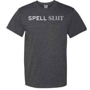 Spell Slut Unisex Classic Tee - Black Heather / S