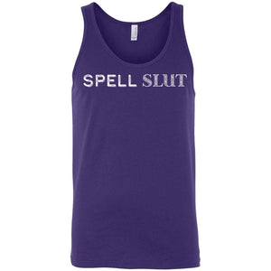 Spell Slut Unisex Premium Tank - Team Purple / S